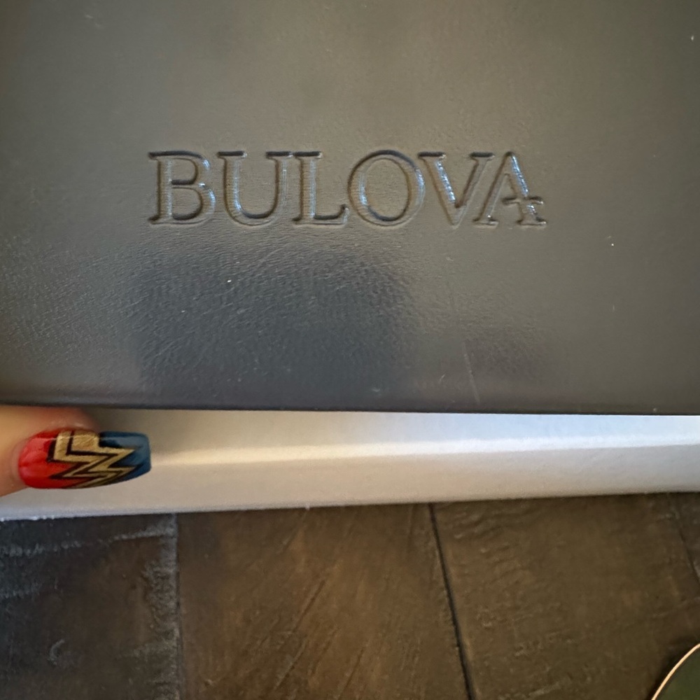 Bulova Rose Gold Rectangular Glasses - image 2